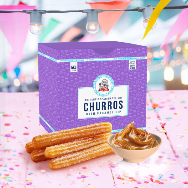 Churros with Caramel Dip (Party Size)