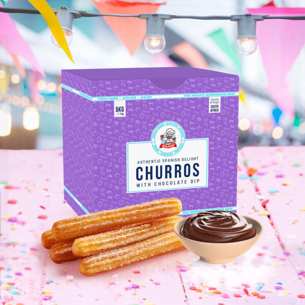 Churros with Chocolate Dip (Party Size)